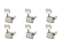 Schaller Original F-Series 70's Guitar Tuners Nickel Set 6L 10580120.15.60